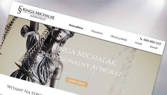Strona Internetowa Adwokat Kinga Michalak Końskie