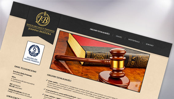 Strona Internetowa Kancelaria Radcy Prawnego Joanna Brzózka Końskie
